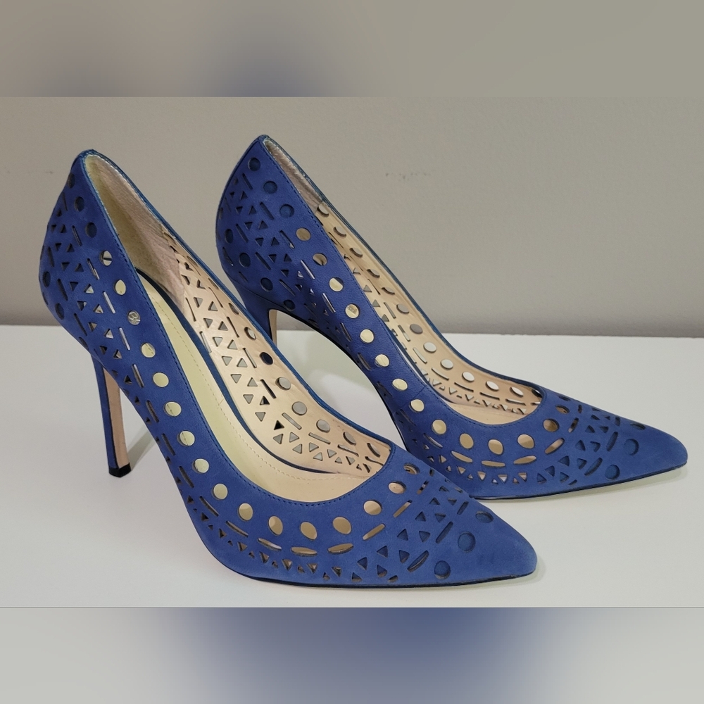 BCBGeneration Cut-Out Leather Heels